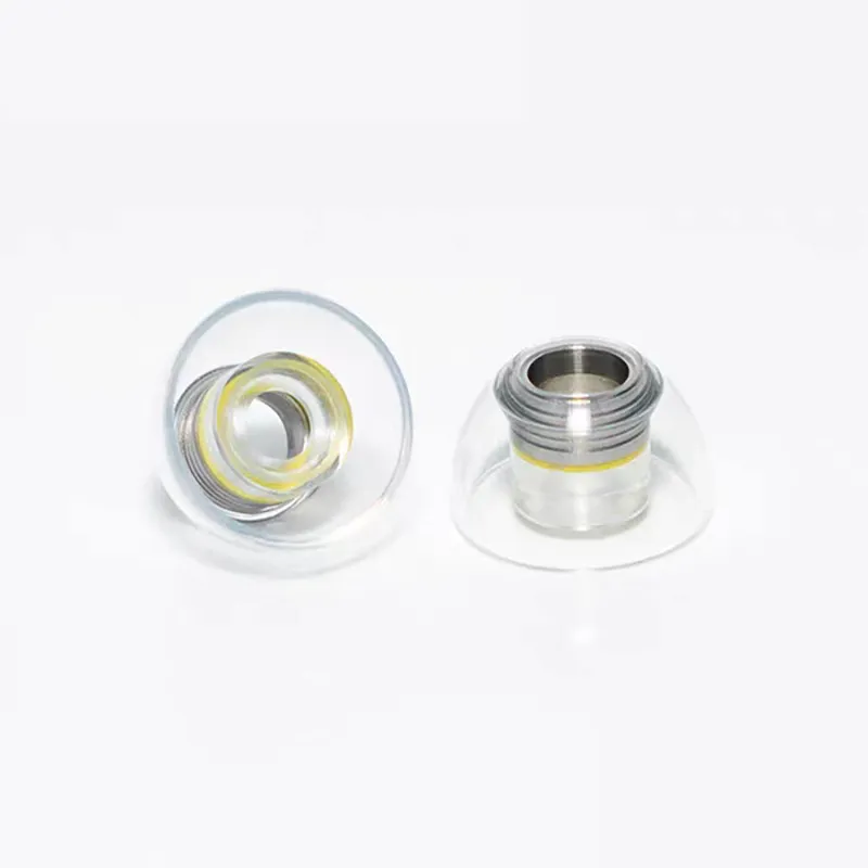 Pentaconn Coreir mini Stainless Steel Aluminum Alloy Metal Core Eartips, Short Nozzle Ear Tips for TWS True Wireless Earbuds