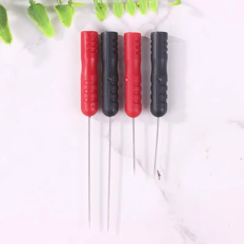 T2003 Stift-Verlängerungs-Nadelspitze 1 Paar Sondenspitze Testfeinspitze 1000V/10A Biegbare Sonde Abnehmbares Zubehör Testwerkzeug – Detail 8
