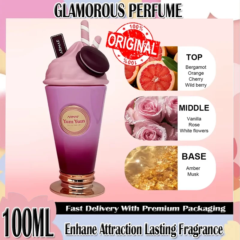 عطر أوديسي آيس كريم محايد 100 مللي نكهة الحليب عطر عالي الجودة للجنسين عطر يومي يدوم طويلاً عطر رجالي ونسائي #1