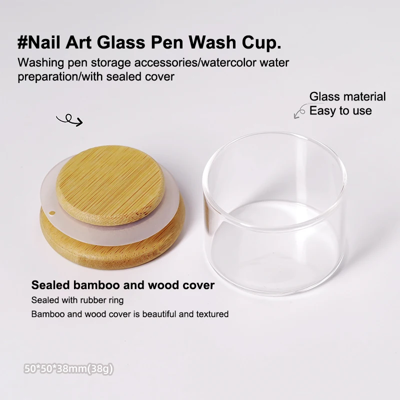 

1 шт., деревянное стекло, акриловое стекло для дизайна ногтей, блюдо Dappen, контейнер для жидкой пудры, держатель для бутылки, инструмент для дизайна ногтей «сделай сам»