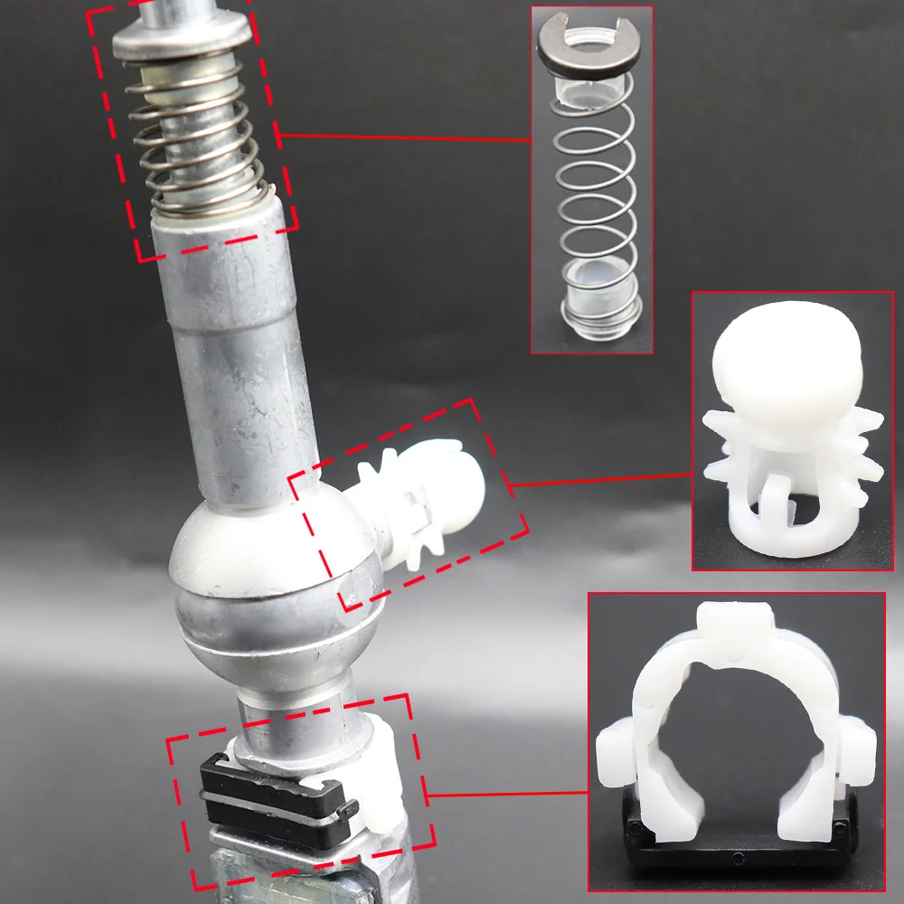 والعتاد شيفتر محدد رافعة رمح والعتاد عصا الربيع جلبة لشركة فولكس فاجن جيتا 1K AV 2005 - 2017 التحول إصدار إصلاح الربط نهاية عصا التروس
