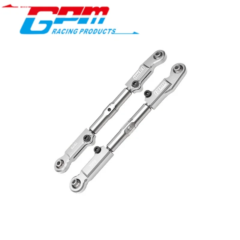 

GPM SLE054SN ALUMINUM 7075-T6+STAINLESS STEEL FRONT CAMBER LINKS FOR TRAXXAS 1/8 SLEDGE RC Upgrade