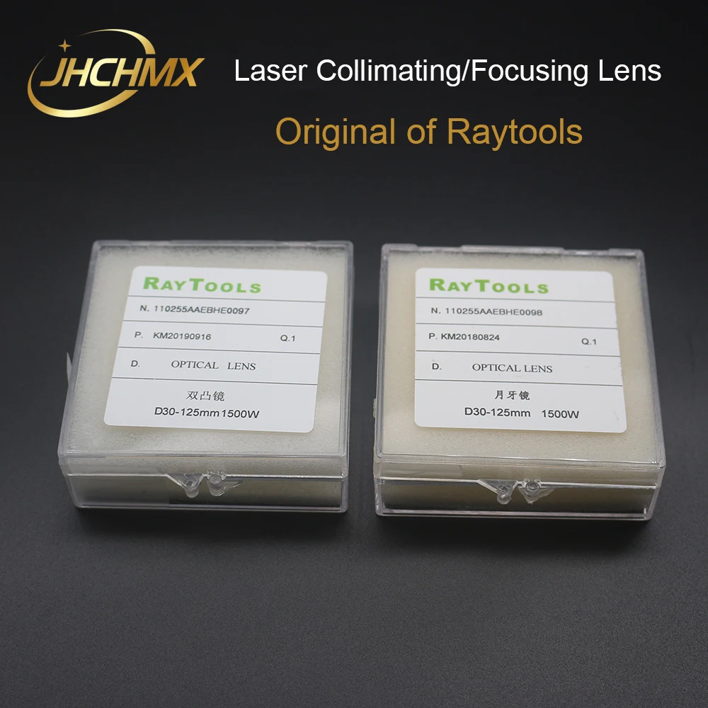 Imagem -03 - Jhchmx Raytools Original Foco & Colimador Lente Dia.28 30 Fl.100 125 mm Quartzo Silicone Fundido para Raytools Bt230 Bt240s Bm109 Bm111