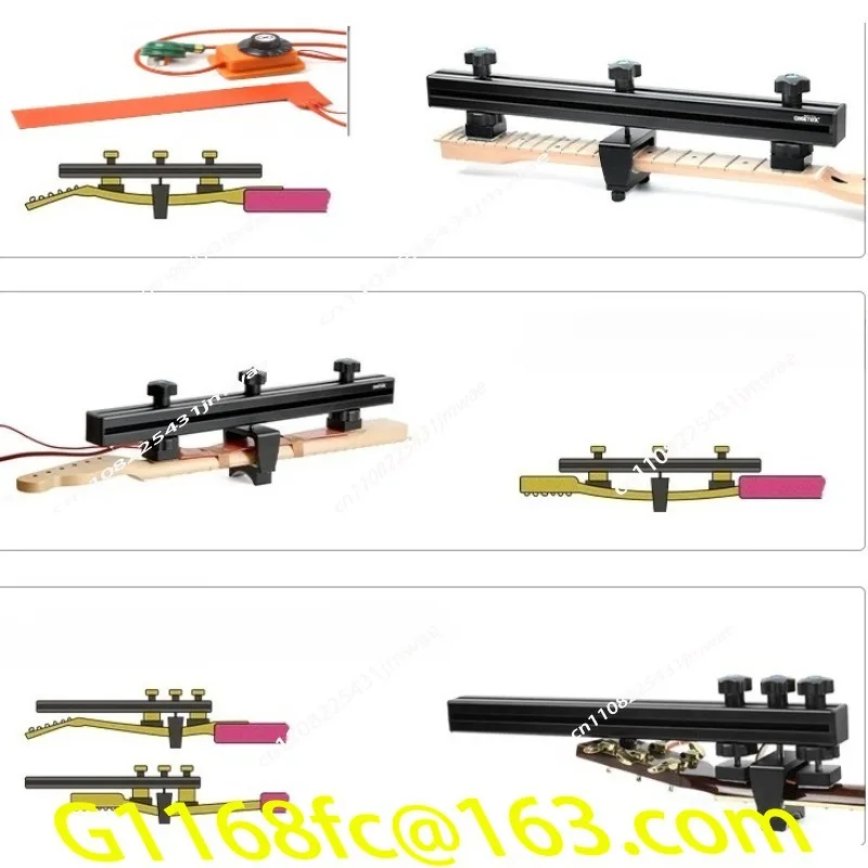 Guitar Neck Corrector Deformation Repair Fingerboard Distortion Striking Folk Music Electric Wood  Tool