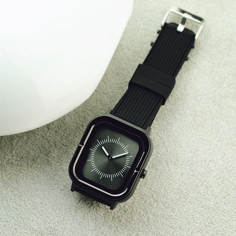 2023 Enmex stylish men watch wristwatch Solar pattern stainless steel strap Luminous hands fashion Stylish men quartz watch