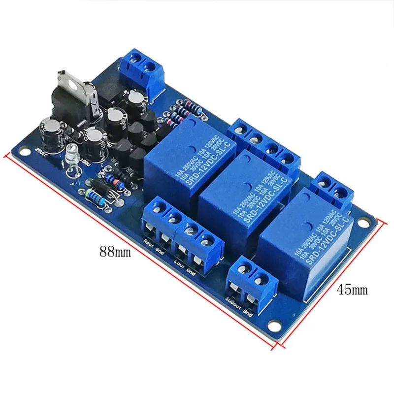 SOTAMIA 600W 2.1 증폭기 스피커 보호 보드 지연 릴레이 스피커 보호 AC12-18V 홈 오디오 사운드 앰프