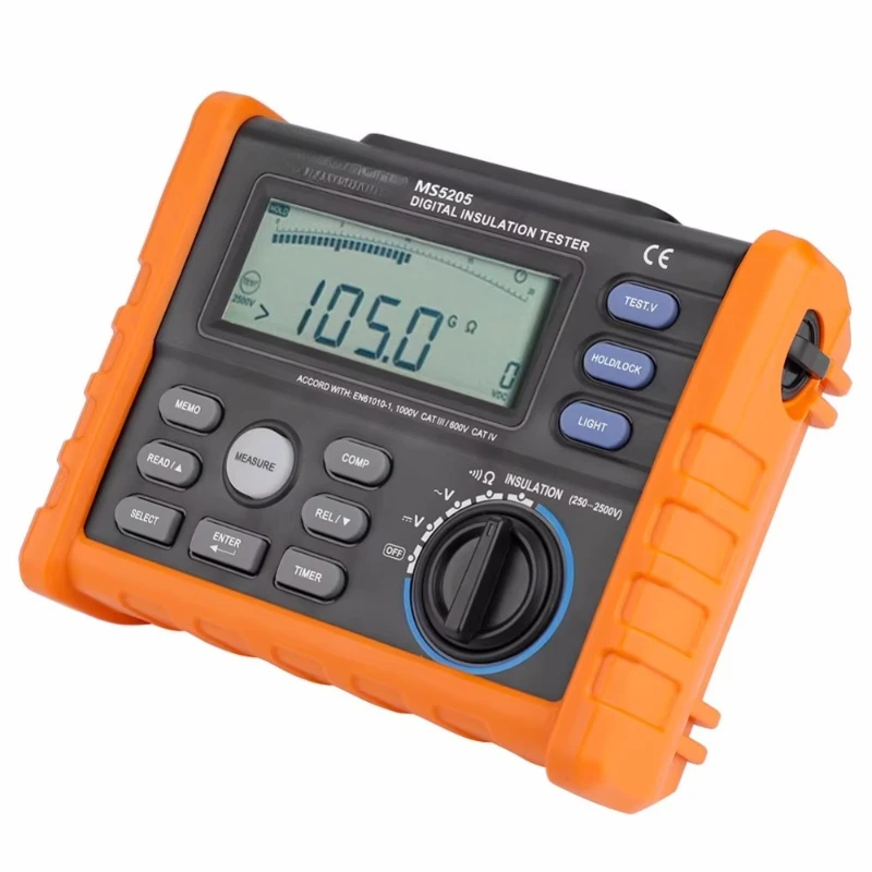 Ohm Digital Insulated Meter Multimeter MS5205