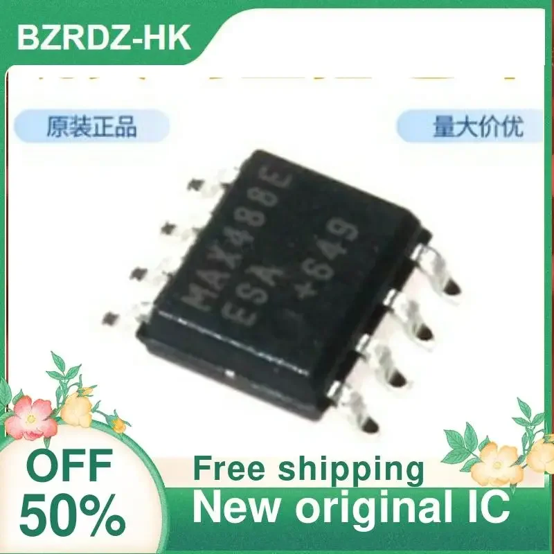 오리지널 IC, max488ecsa/max488eesa T sop-8, 5PCs, 신제품