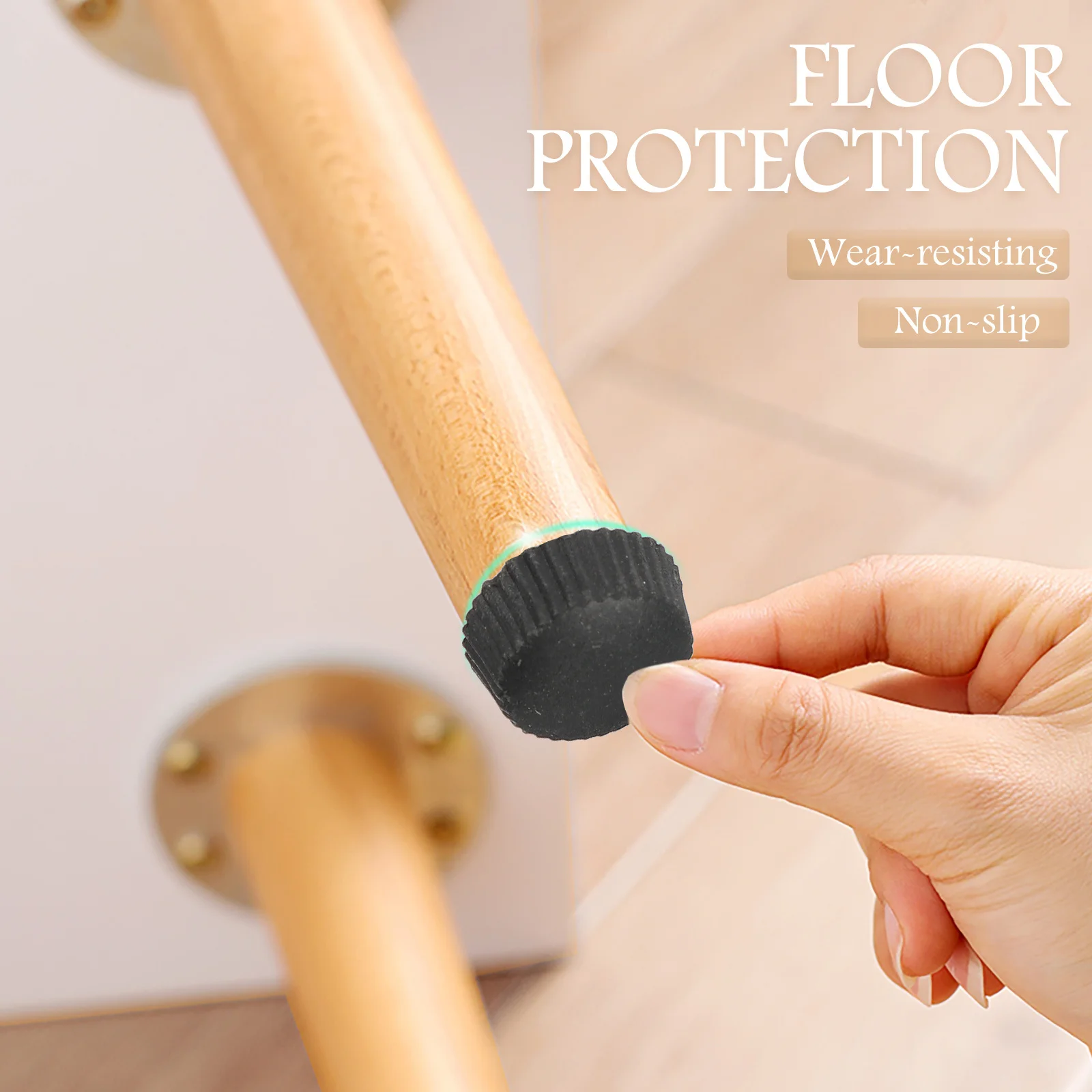 

30Pcs Threaded Furniture Levelers Adjustable Sofa Table Chair Legs Leveling Foot Desk Foot Adjuster for Restaurant Conference