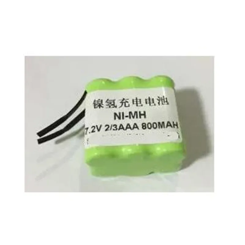 

7.2V 2/3AAA Ni-MH 800MAh NIMH Rechargeable Battery