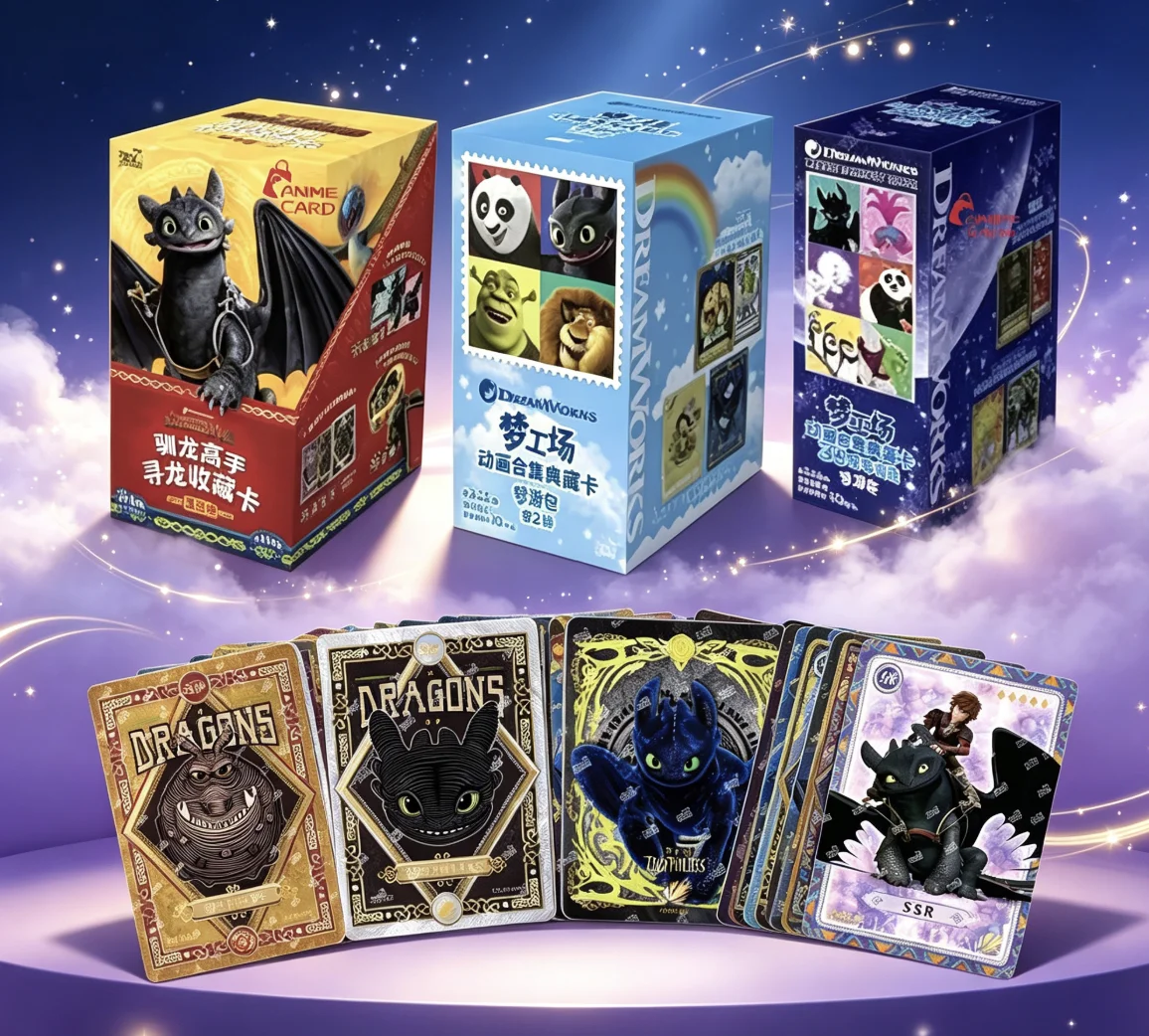 KAYOU Fantasy Beast Sammelkarten Seltene Goldfolien-Papierkarte Tischdekoration Souvenir Geschenk für Sammler