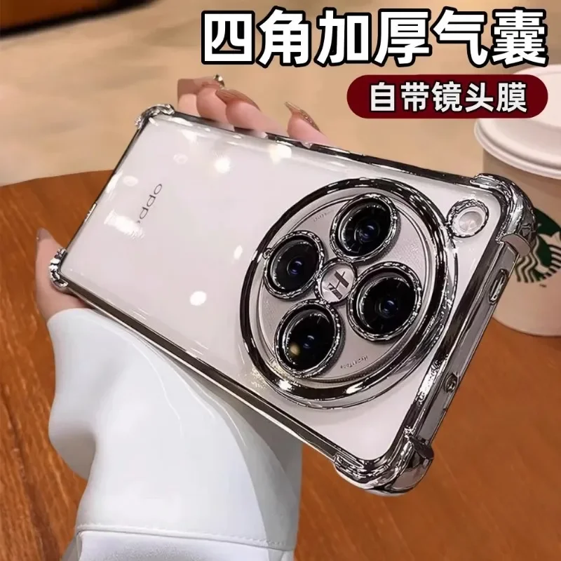 For Honor X7C X9C Smart X60 Pro Plating Silicone Soft Case For Honor 200 Smart 100 90 Pro Four Corners Anti-shock Protect Cover