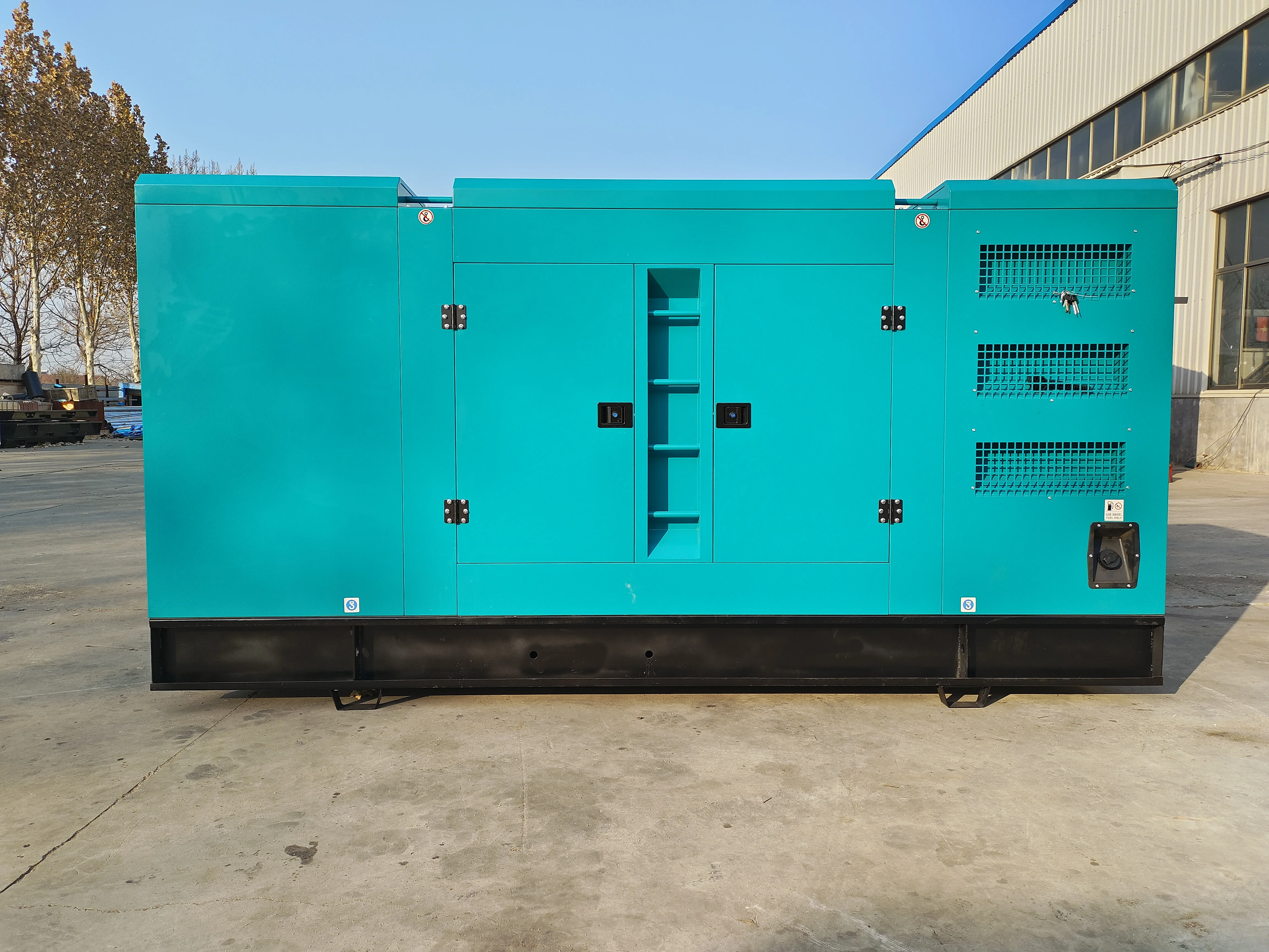 factory price 312kva 250kw silent diesel generator with brushless alternator/ 6126ZLD-1 engine soundproof generator diesel 250kw