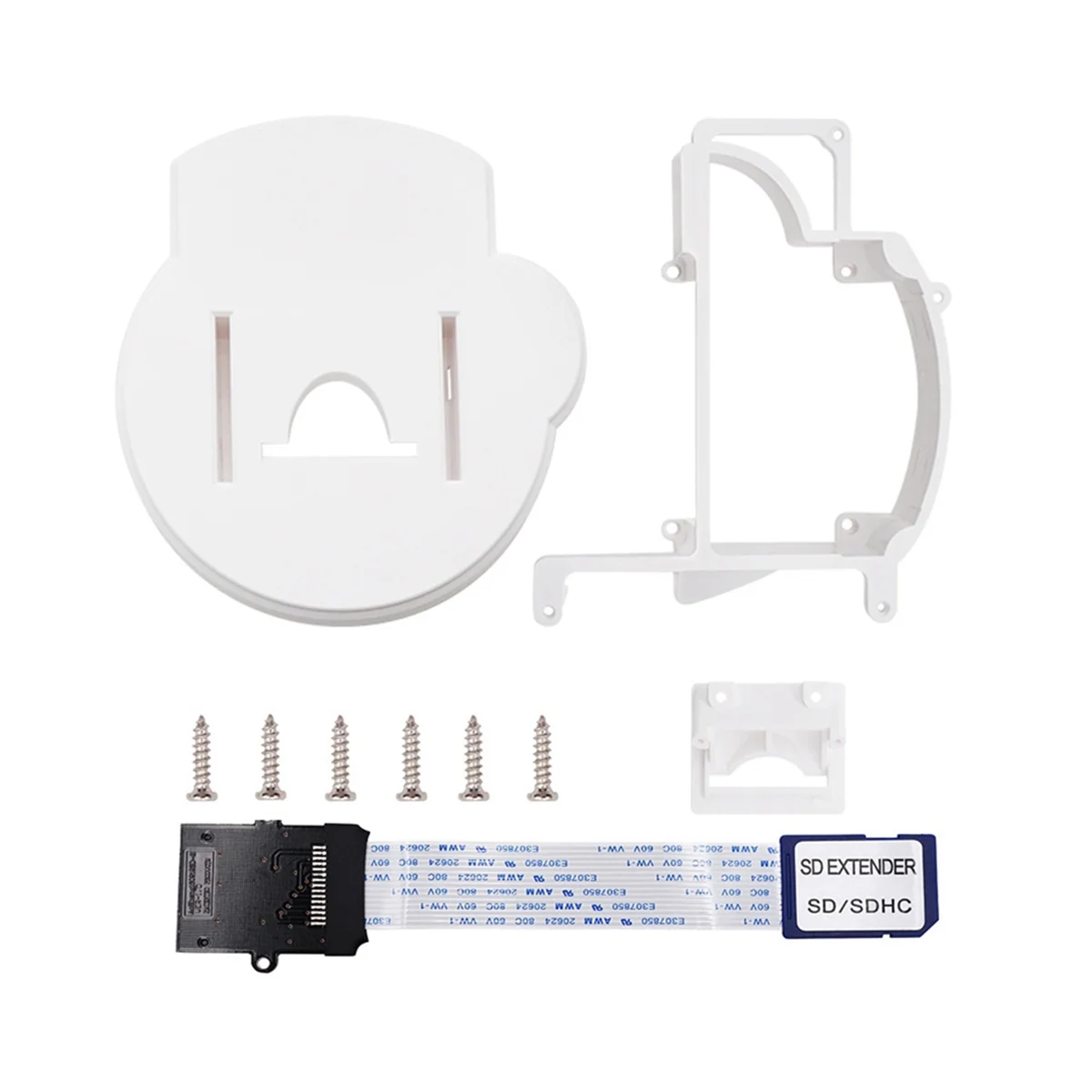 For GC Loader 3D Printer Mount Kit with SD Card Expansion Adapter Screwdriver Accessories White