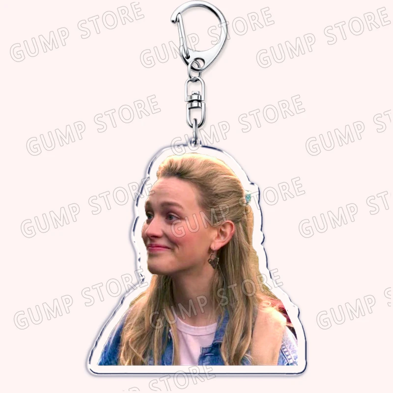 Hot TV Dani and Jamie Lesbian Keychains for Accessories Bag Keyrings Victoria Pedretti Dani Clayton Lgbtq Fans Friends Gifts