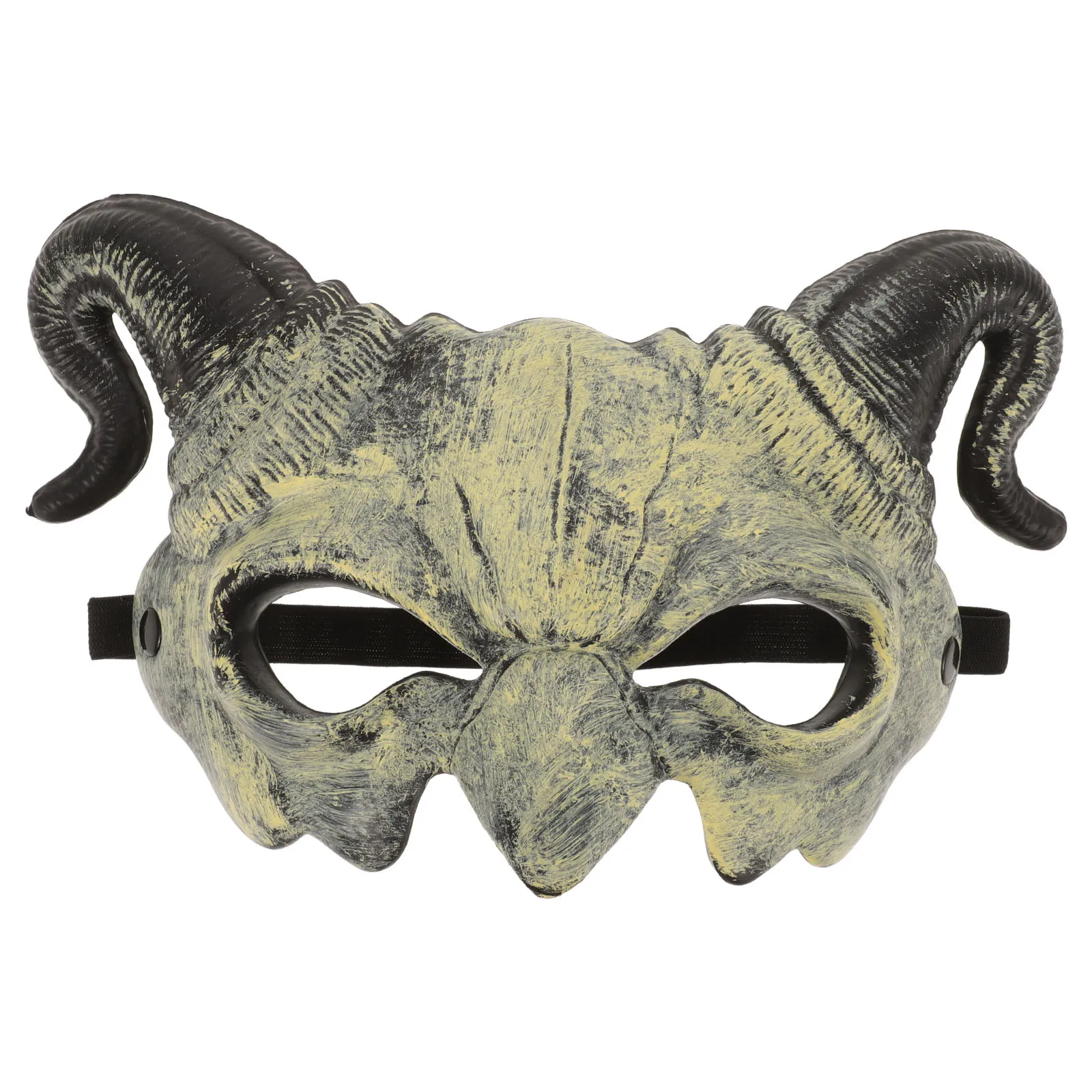 

Sheep Horn Demon Mask Horror Scary Face Costume Claw Men Monster Halloween Party Props Gifts for Friends Families