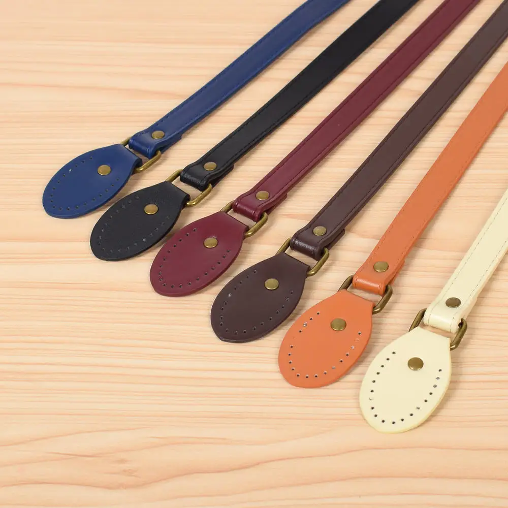 Shoulder Bag Straps 62cm Pu Leather Bag Handles For DIY Replacement Women Purses Crossbody Handbags Straps Belts Bag Accessories