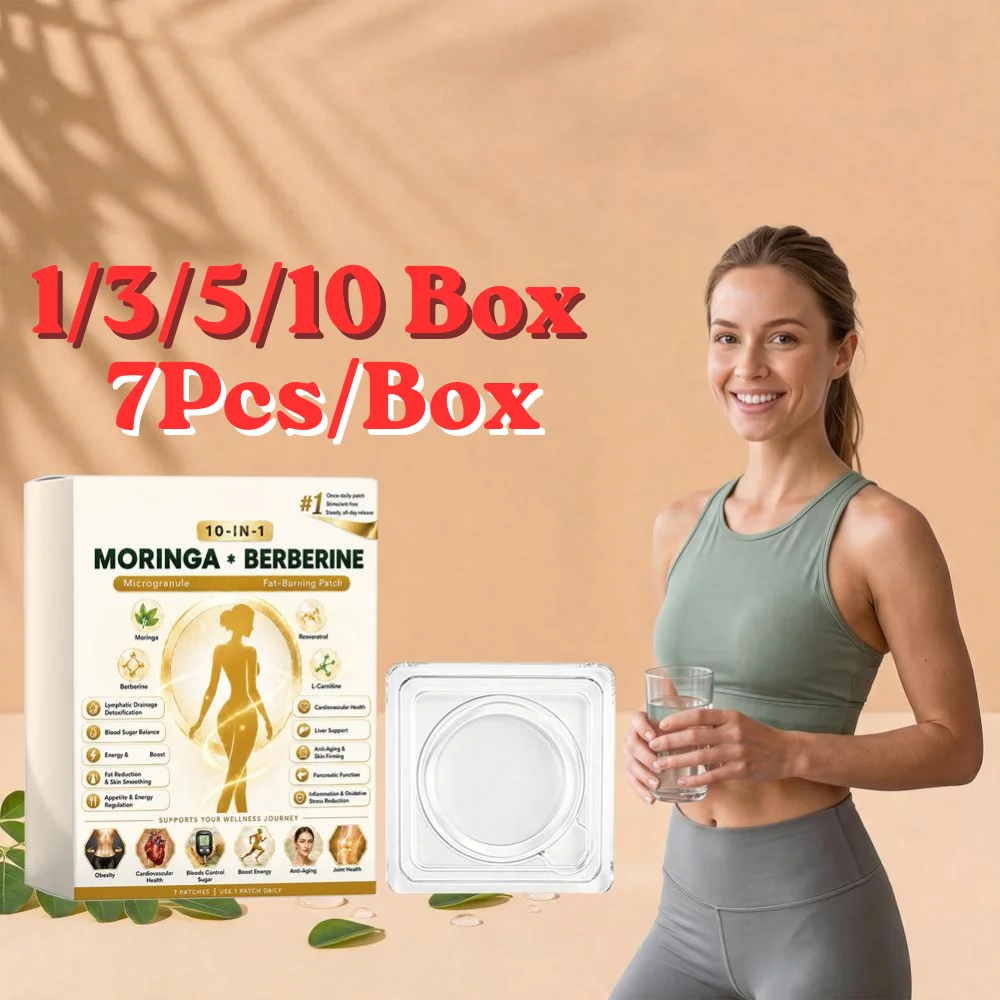 Home Gym Routine - Nano-microgranulaatpleisters Moringa Berberine Botanische Blend Lichtgewicht