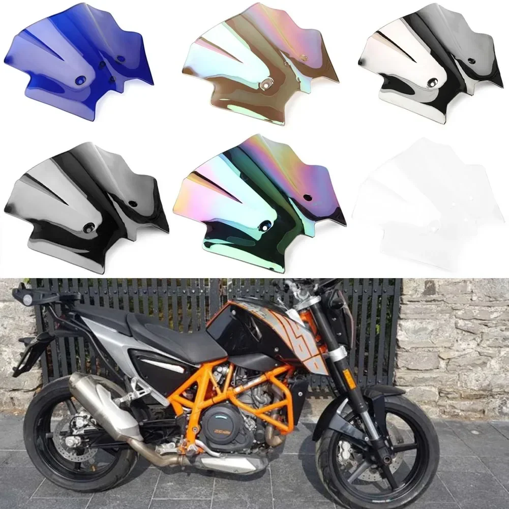 Motorcycle Front Windshield Windscreen For KTM DUKE 690 2012-2016 2012 2013 2014 2015 2016