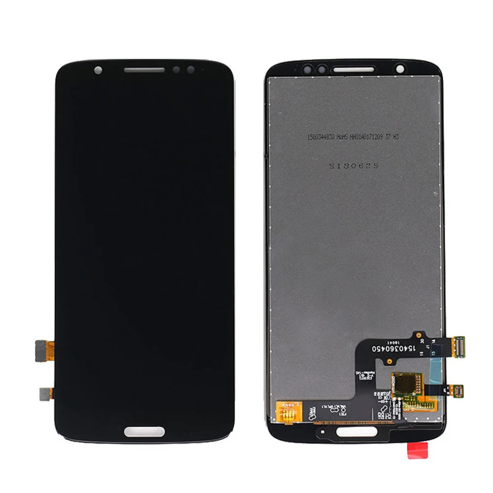 Original LCD Display Touch Screen Digitizer Assembly Panel with Frame for Motorola Moto G6, XT1925, 5.7\