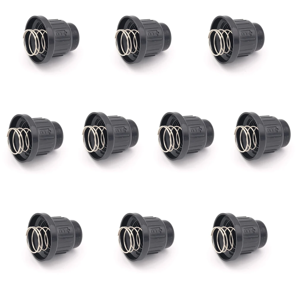 10pcs AA Ignitor Push Button Ignitor Replacement Cap With Spring For Gas Grill Griddle Cooking Stations Barbecue Generators
