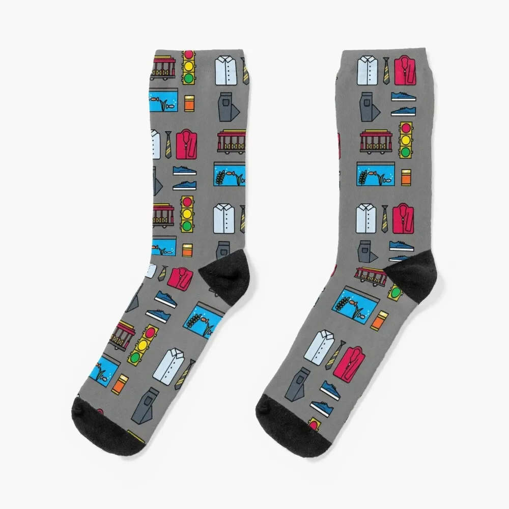 Neighbor-Calcetines de compresión con calefacción para hombre y mujer, calcetín de lujo, moda japonesa, paquete de inicio