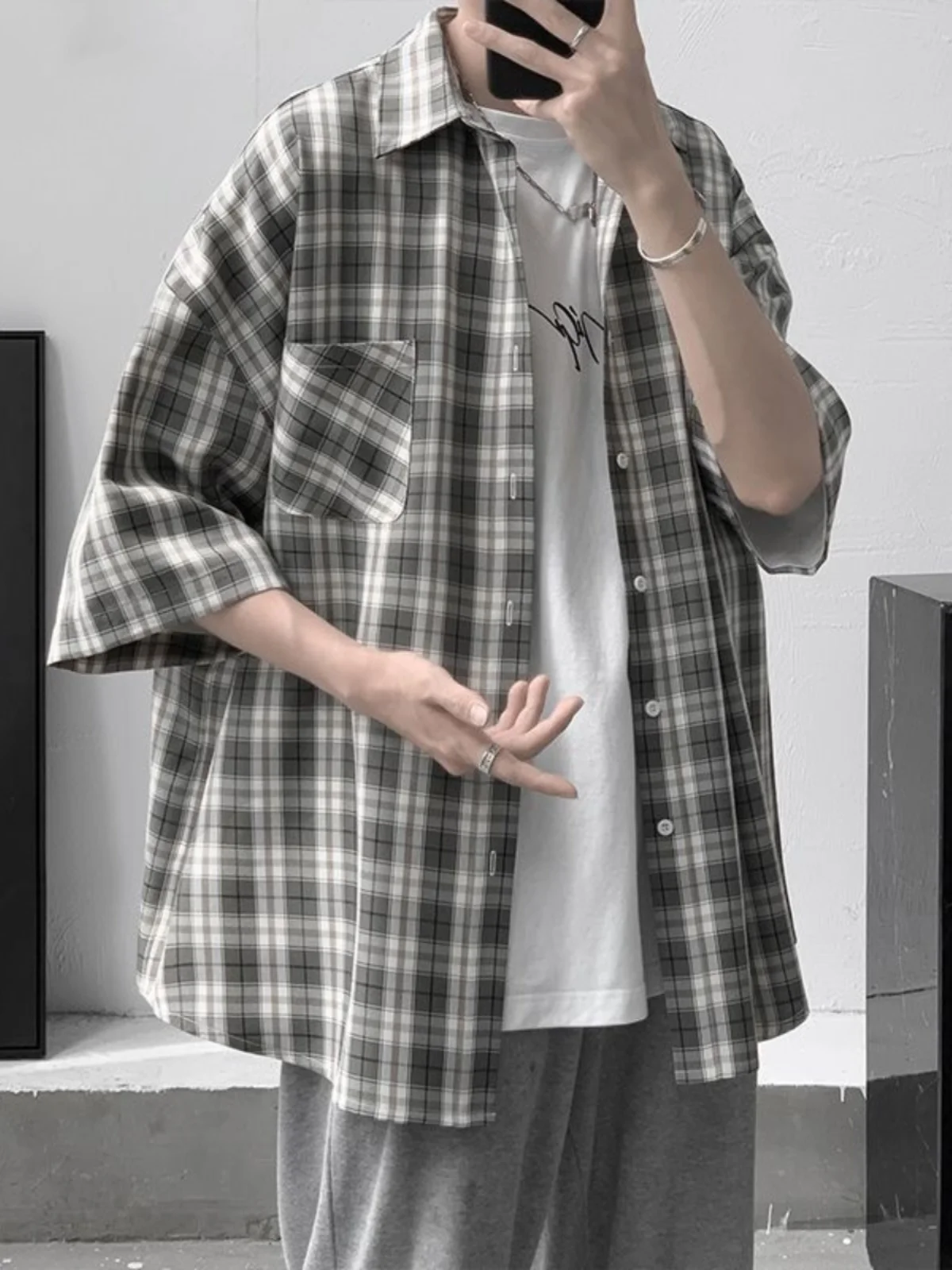 

Мужская летняя тонкая полосатая футболка большого размера (300 пу), в американском стиле, дышащая, влагоотводящая...