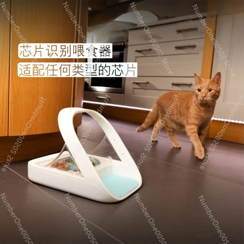 Imagem -02 - Surefeed Chip Recognition Sensing Multi-cat Alimentador Automático Pet Cat Bowl Puppy Wet Food Preservação e Prevenção de Insetos