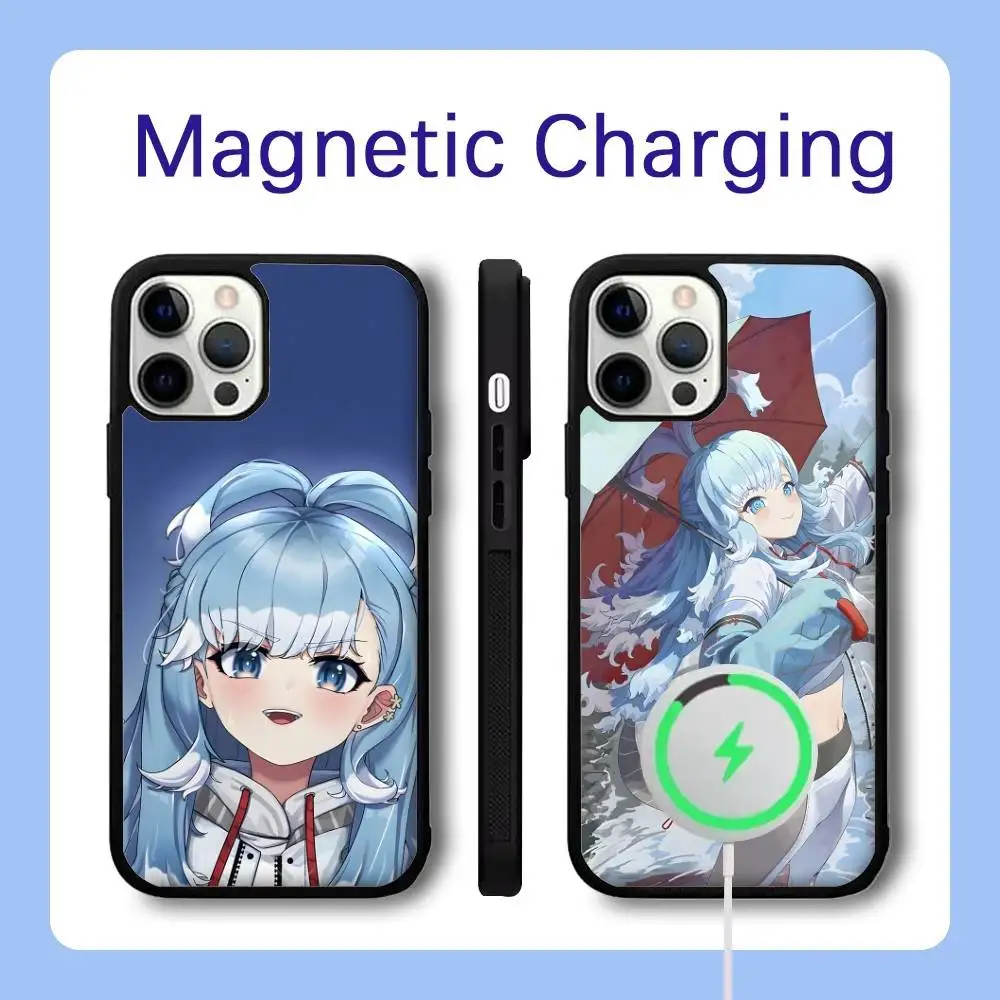 

Kobo Kanaeru Hololive Phone Case For iPhone 16,15,14,13,12,11,Pro,Max,Plus,Mini,SE Magsafe Magnetic Wireless Charging