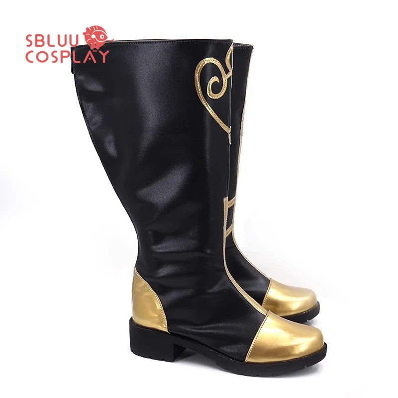 SBluuCosplay Game Genshin Impact Xiao Cosplay Shoes Men Women Halloween Party Themed Events Custom Made Boots