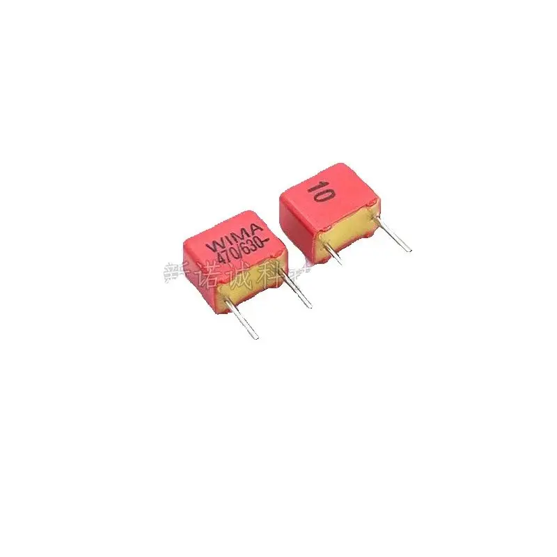 10PCS/WIMA FKP 2 630V 470PF 471 630V 0.00047UF Weimar Capacitor Pin Distance 5mm