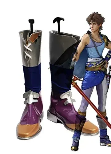 Buty Final Fantasy V Bartz Custom Cosplay - Buty głównego bohatera FF5 w dowolnym rozmiarze