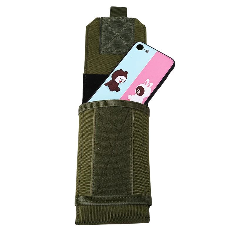 Bolsa con cinturón de camuflaje, bolsa Molle, cinturón, bolsillo para campamento, riñonera, funda para teléfono, bolsillo para caza