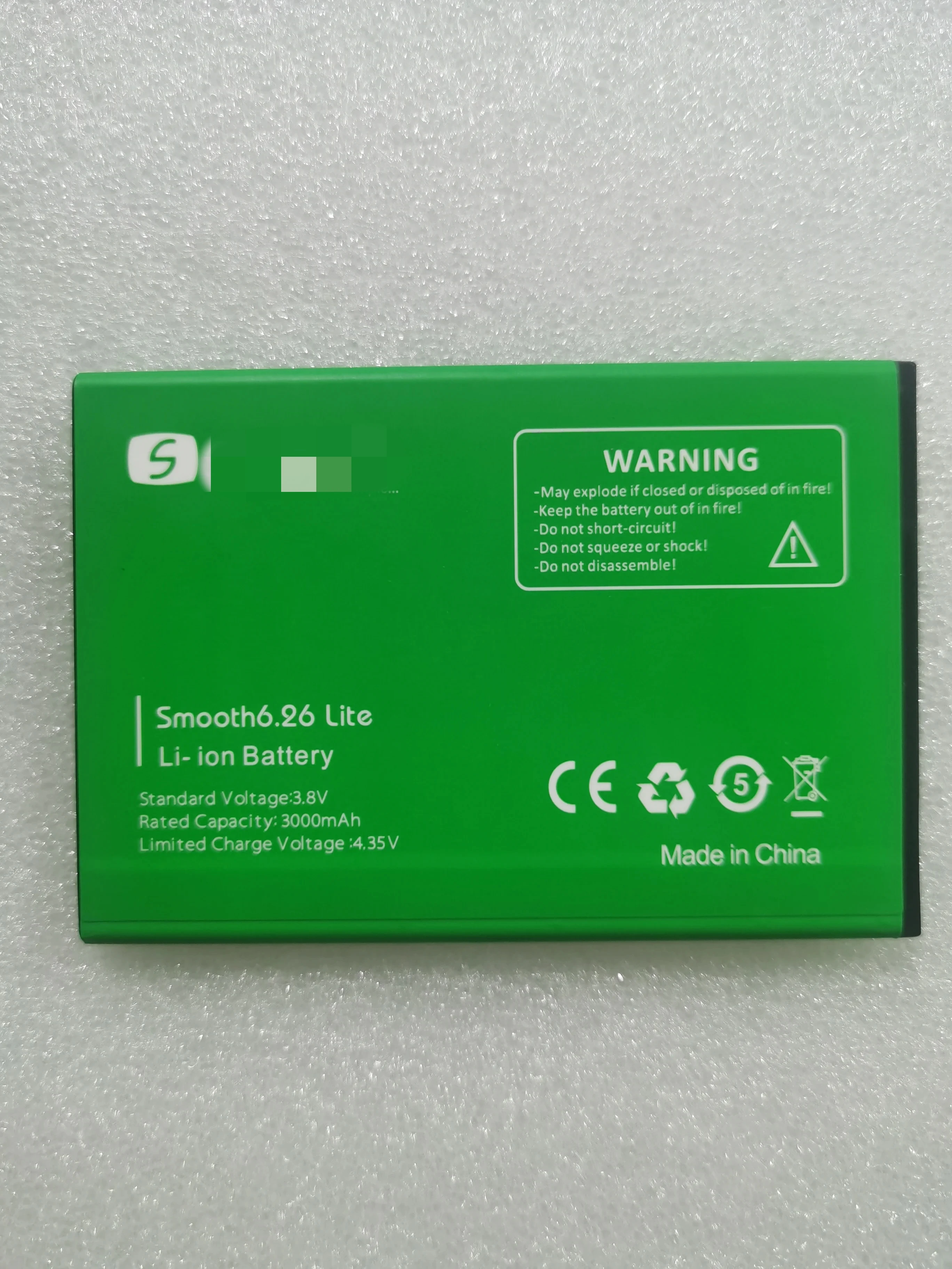 

Original New For smooth6.26 lite battery smooth 6.26 lite battery