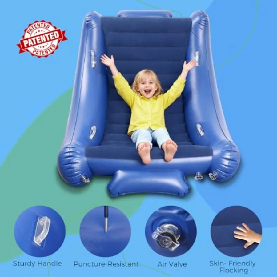 Zintuiglijke Schommelstoel voor Opblaasbare Zintuiglijke Schommelstoel voor Autistische ADHD Zachte Comfortabele Heavy Duty Air Cloud Autisme Stoel voor Classroo