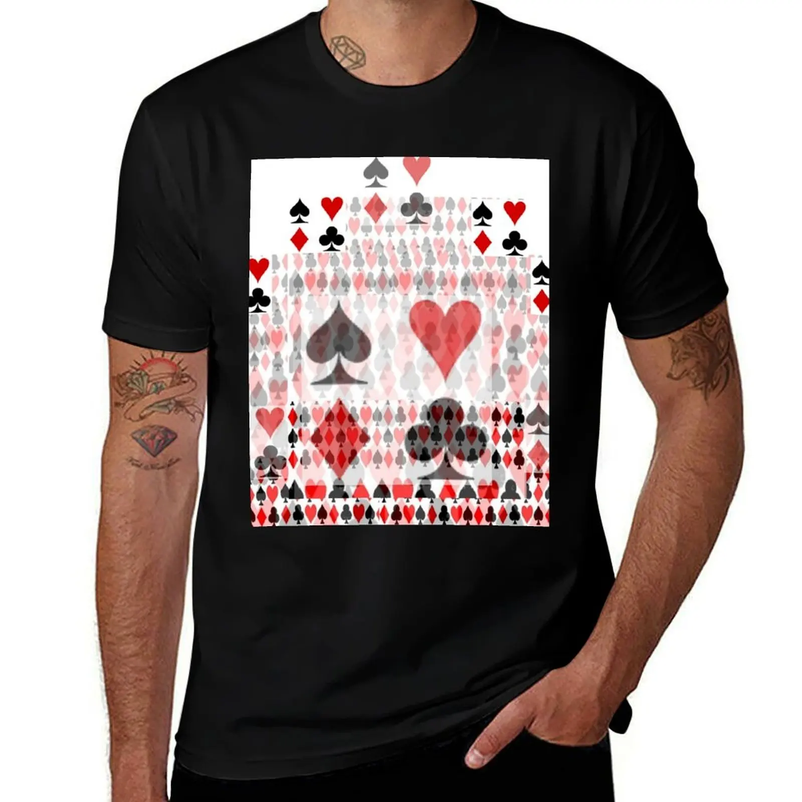 

man for funny ABSTRACT man cotton designer ART man t T-Shirt t GAMBLING tshirt shirt CASINO SUITES PARTY shirts