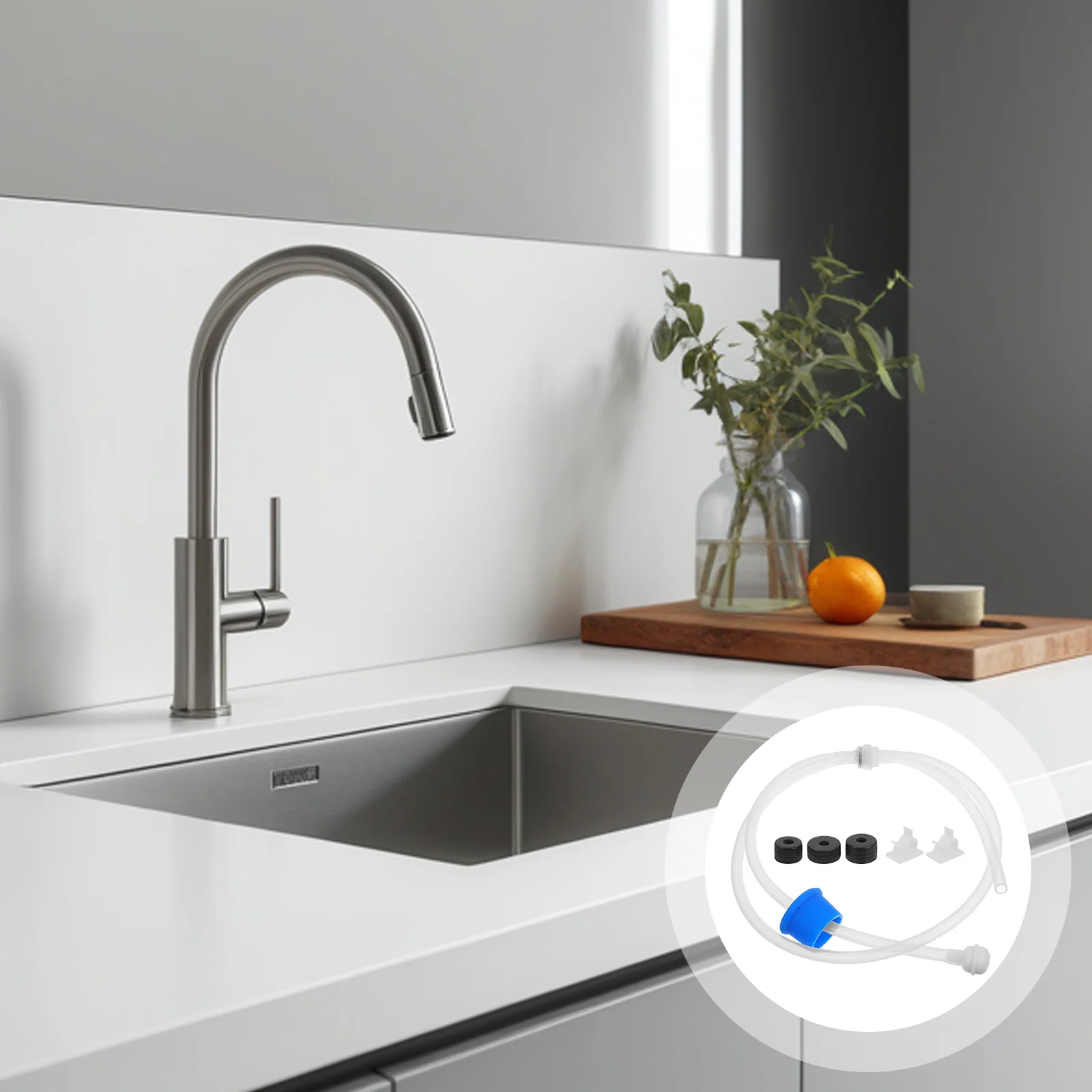 Дозатор для мыла под раковиной, комплект удлинительных трубок