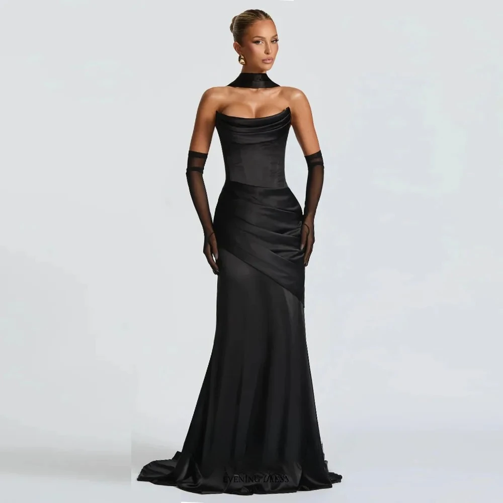New Dress 2026 Woman Customized Prom Party Evening Ball Gowns Dresses Gala Robes De Cocktail Robe Soiree Women's Formal Elegant