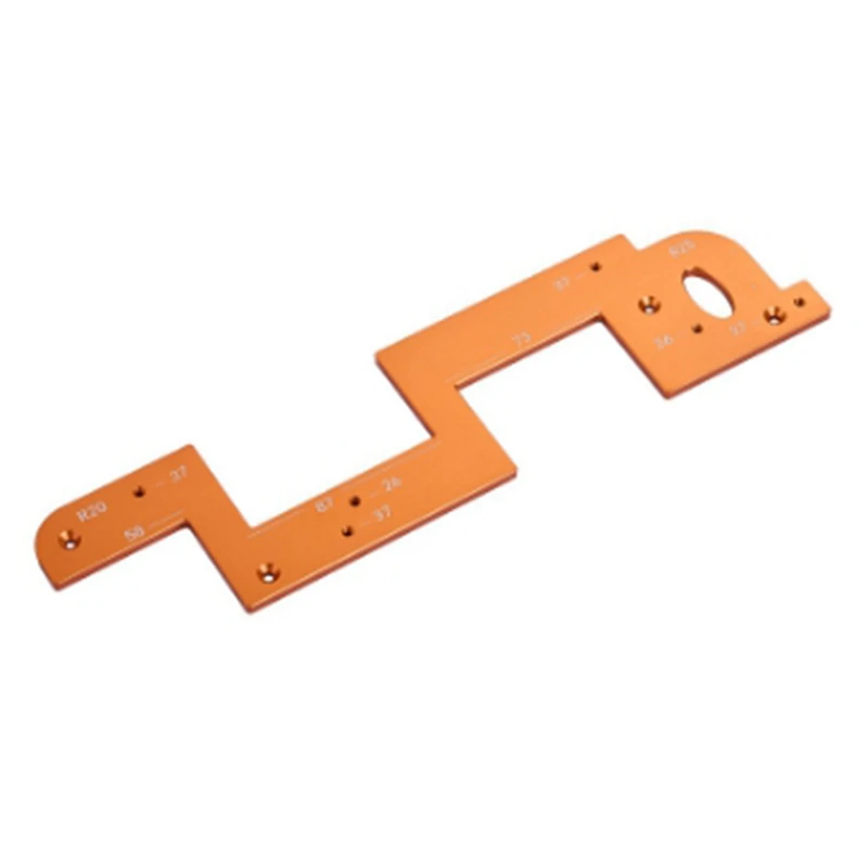 ตู้ Slotting เครื่องมือ Handle Slotting แม่พิมพ์ Arc Slotting เหมาะสําหรับตู้เสื้อผ้าและห้องครัวงานไม้เสริมเครื่องมือ