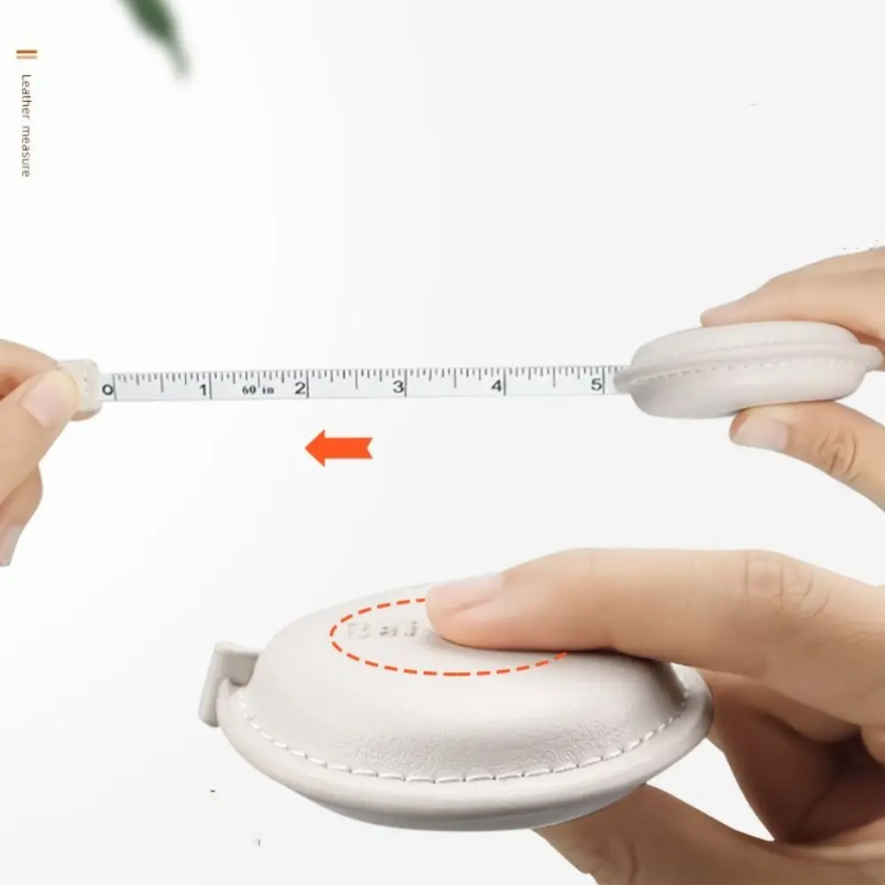 Portable Body Retractable Fabric Tailor Soft Ruler Measuring Tape Tape Measure Waist Measure