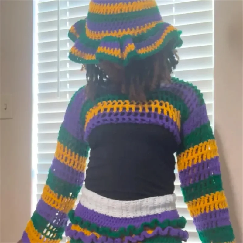 

Cross-border sales Fashion Funny women clothes Handmade crocheted comfortable soft bikini set For Girls party bikini wholesale