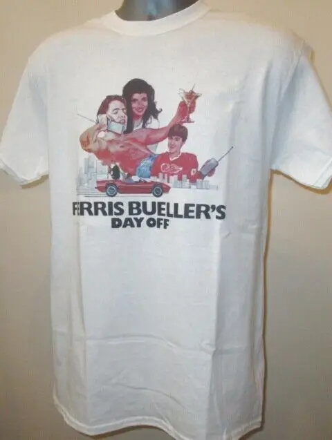 Ferris Buellers Day Off T Shirt 80s Comedy Film The Breakfast Club WarGames V336