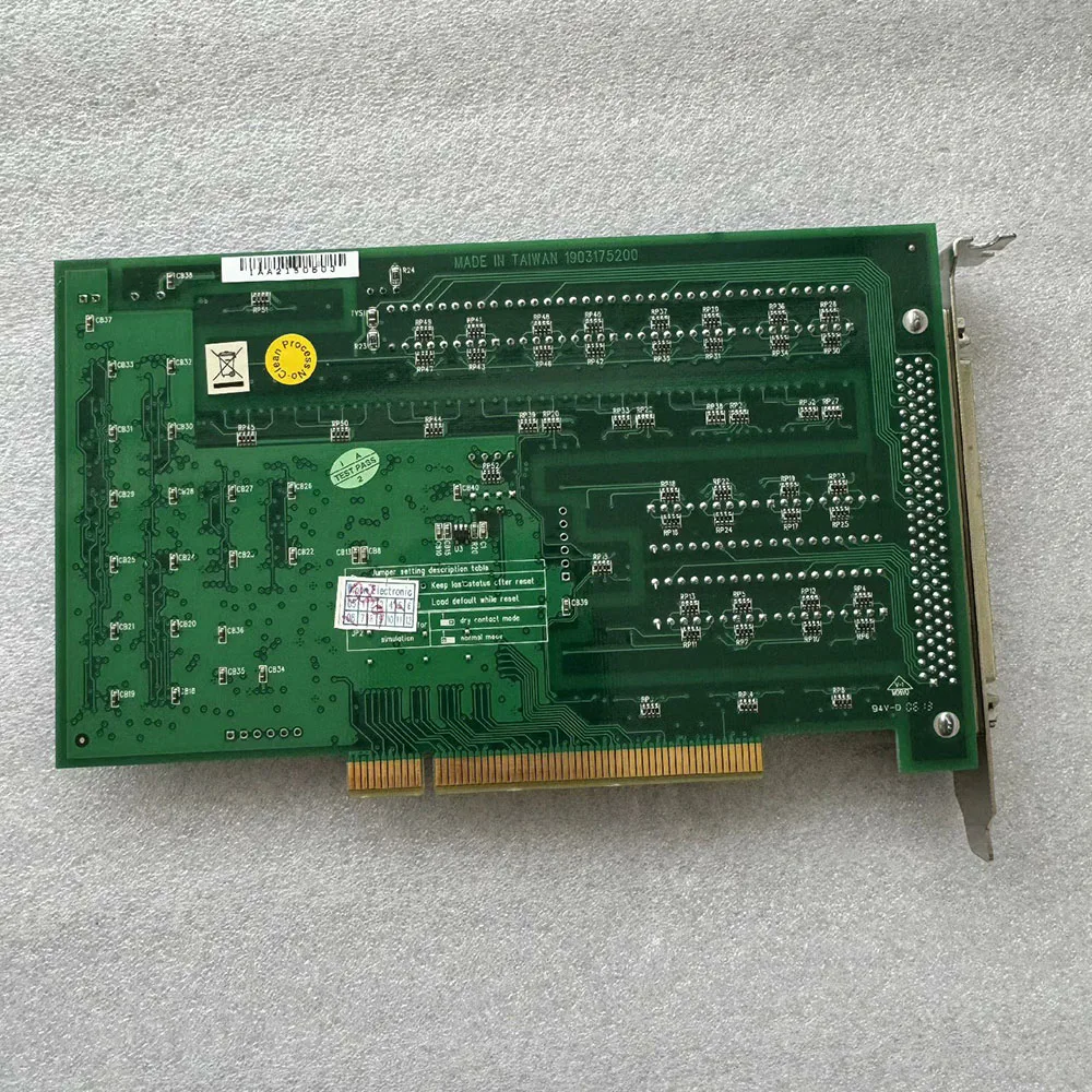 PCI-1752 REV.A1 01-1 64 channel isolated digital DO output card