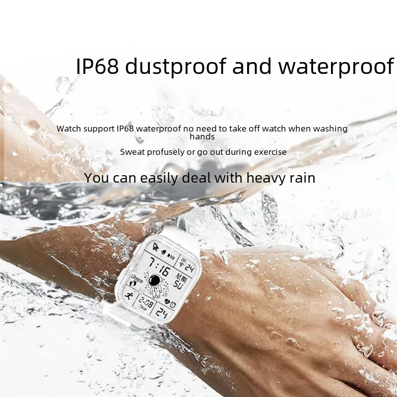 Black Technology Spaceman Dial Non-Watch Male and Female Students Children's Simplicity Multi-Function Sports Net Red Elec