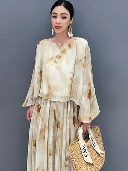 6 best sales Blusa e calça de chiffon - №1