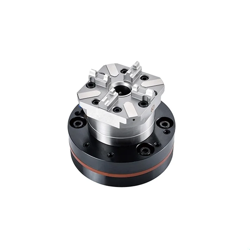 

Square 80mm pneumatic chuck with EDM base plate E0008 3R/EWORA workholding clamp holder