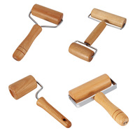 Pastry Rolling Pin Wooden Pizza Dough Roller Pie Rolling Roller for Kitchen Baking and Cooking Utensils Use
