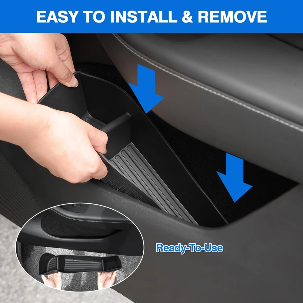 For Tesla Model Y Juniper Model 3 2025 2026 Door Side Storage Box Front Rear Door Storage Organizer Tray Interior Accessories image 5