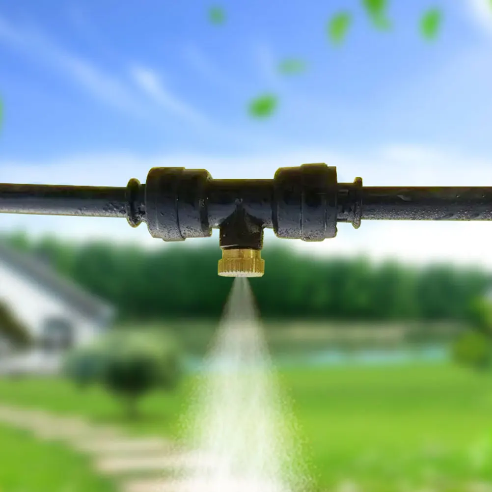 

12 Pcs Atomizing Nozzle Misting Spray Nozzles System Water Hose Accessories Cooling Sprinkler for Stainless Steel