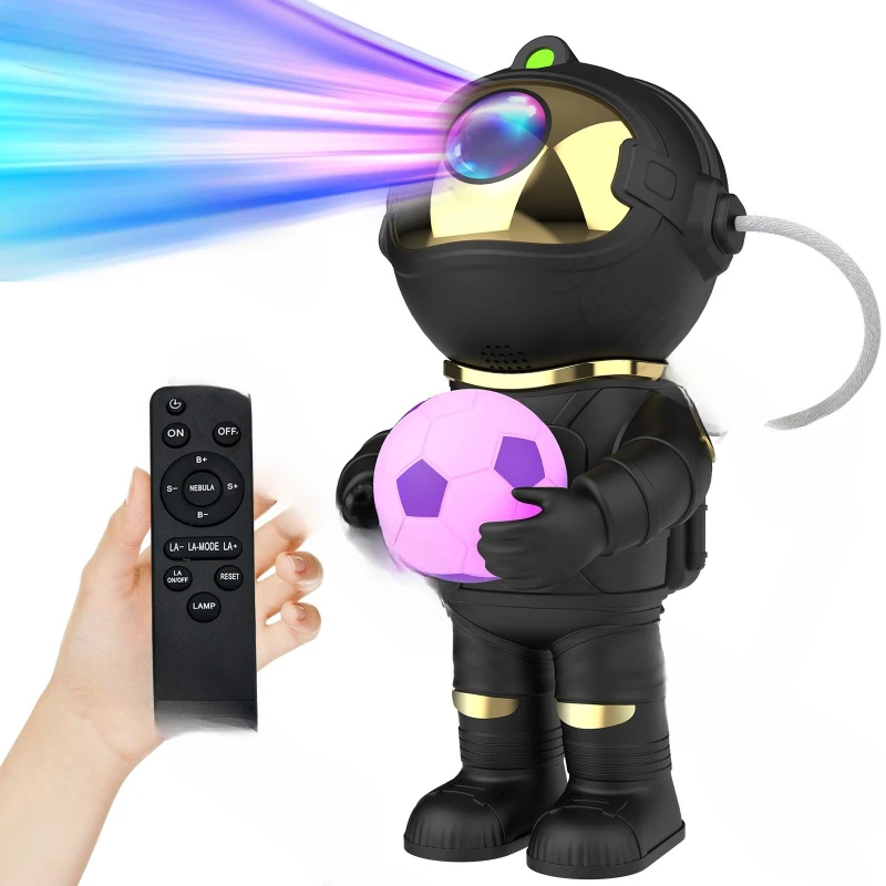 

2025 new astronaut starry sky projection light bedside bedroom romantic colorful starry sky projection ambient light